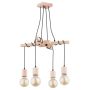 Lampa wisząca Anner 63151 4x60W/E27 IP20 od Alfa