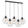 Lampa wisząca Kombi 63175 5x60W/E27 IP20 od Alfa
