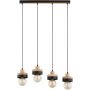 Lampa wisząca LARSO 63407 4x15W/E27 od Alfa