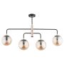 Lampa sufitowa LINIO 63093 4x40W/E14 od Alfa