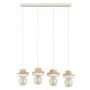 Lampa wisząca MIKO 63413 4x15W/E27 od Alfa