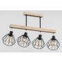 Lampa sufitowa PILAR 63223 4x15W/E27 IP20 od Alfa