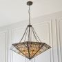 Lampa wisząca Dragonfly beige 64077 8x60W/E27 od Endon