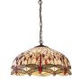 Lampa wisząca Dragonfly beige 64079 3x60W/E27 od Endon