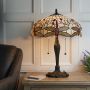 Lampka stołowa Dragonfly beige 64085 2x60W/E27 od Endon