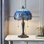 Lampka stołowa Dragonfly blue 64090 2x60W/E27 od Endon