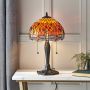 Lampka stołowa Dragonfly flame 64092 2x60W/E27 od Endon