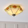 Plafon sufitowy Nevada 64284 2x60W/E27 od Endon