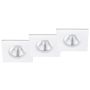 Downlight wpuszczany ZAGROS 650610331 3000k 3x5.5w/led 345lm ip65 od Trio