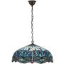 Lampa wisząca Dragonfly blue 66148 3x60W/E27 od Endon