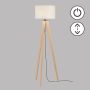 Lampa podłogowa SHINE-WOOD 40480 3x40W/E27 IP20 od Fischer&Honsel