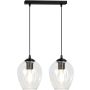 Lampa wisząca ISTAR 2 BL TRANSPARENT 679/2 2x40W/E27 IP20 od Emibig