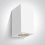 Kinkiet Outdoor Cube 67142K/W 2x6W/GU10 IP65 od One Light