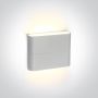 Kinkiet Outdoor Slim Range Up & down 67376/W/W 3000K 2x3W/LED 210lm IP54 od One Light