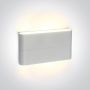 Kinkiet Outdoor Slim Range Up & down 67376A/W/W 3000K 2x6W/LED 420lm IP54 od One Light