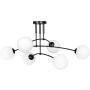 Lampa sufitowa PREGOS 6 BLACK 670/6 6x40W/E14 IP20 od Emibig