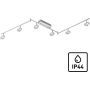 Spot SILEDA 6787-96 3000k 6x41W/LED 4500lm ip44 od Paul Neuhaus