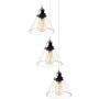 Lampa wisząca NEW YORK LOFT LA034/CO3_chrom 3x40W/E27 IP20 od Altavola Design
