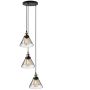Lampa wisząca NEW YORK LOFT LA034/CO3_smoky 3x40W/E27 IP20 od Altavola Design