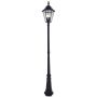 Latarnia LONDON SOLAR 6951301189 2700k 3x6w/ 300lm ip44 od Lutec