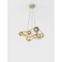 Lampa wisząca METZ 7015-804 3000k 8x3,5w/g9 3120lm od Aviano Lighting