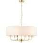 Żyrandol NIXON 70561 6x40W/E14 od Endon