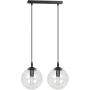 Lampa wisząca COSMO 2 BL TRANSPARENT 711/2 2x40W/E14 IP20 od Emibig