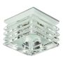 Downlight natynkowy ELEGANT szklo FIX 71066 1x33W/G9 IP20 od Prezent
