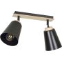 Lampa sufitowa ATLAS 2 BLACK 725/2 2x60W/E27 IP20 od Emibig