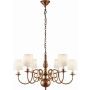 Żyrandol Chamberlain 74452 6x40W/E14 od Endon