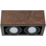 Downlight natynkowy BOX 7650 2x75W/GU10 IP20 od Nowodvorski
