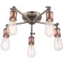 Lampa sufitowa HAL 76336 5x40W/E27 od Endon