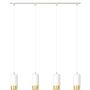 Lampa wisząca FUMIKO 4 WH/GOLD 815/4 4x30W/GU10 IP20 od Emibig