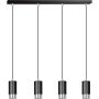 Lampa wisząca FUMIKO 4 BL/CHROME 816/4 4x30W/GU10 IP20 od Emibig