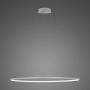 Lampa wisząca Ledowe okręgi LA073/P_100_in_3k_silver 3000K 1x38W/LED 2280lm IP44 od Altavola Design