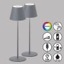 Lampa stołowa Cosenza 850342 RGBW 2x2W/LED 270lm IP44 od Fischer&Honsel