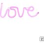 Kinkiet NEON-LOVE 85021-87 multikolor 1x8,5W/LED 7lm ip20 od Paul Neuhaus