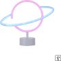 Lampa stołowa NEON-SATURN 85029-70 1x1W/LED ip20 od Paul Neuhaus