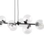 Lampa wisząca ROSSI 6 BL TRANSPARENT 874/6 6x40W/E14 IP20 od Emibig