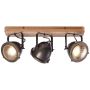 Spot Carmen Wood 72030/84 3x5W/GU10 IP20 od Brilliant