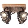 Spot Carmen Wood 72035/84 4x5W/GU10 IP20 od Brilliant