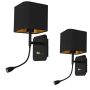 Kinkiet NAPOLI ML6366 4000K 1xE27 60W. 1W LED 90lm IP20 od Milagro