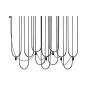 Lampa wisząca Udin 9785 6x10W/GU10 IP20 od Antigo