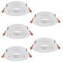 Downlight wpuszczany BARRANCO GU10 902226 5x5W/GU10 ip20 od Eglo