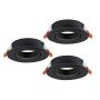Downlight wpuszczany BARRANCO GU10 902228 3x5W/GU10 ip20 od Eglo