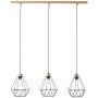Lampa wisząca Drewno 99531/76 3x25W/E27 IP20 od Brilliant
