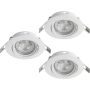 Downlight wpuszczany FAVAZZINA 901756 2700k 3x4w/gu10 ip20 od Eglo