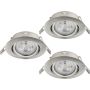 Downlight wpuszczany FAVAZZINA 901757 2700k 3x4w/gu10 ip20 od Eglo