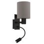 Kinkiet PASTERI 900701 1x40W/E27|1x3,8W/LED 320lm IP20 od Eglo