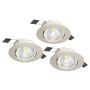Downlight wpuszczany SALICETO 900746 2700K 3x6W/LED 1350lm IP20 od Eglo